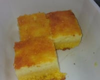 Bolo de fubá cremoso