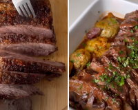 A carne que vai fazer o maior sucesso no seu almoço de Dia das Mães: maminha ao molho madeira suculenta e maravilhosa