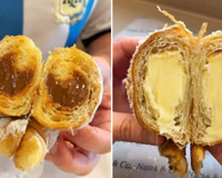 Os croissants recheados com doce de leite e creme de confeiteiro que são a sensação do momento: feitos à mão em três dias de preparação e com 100% de manteiga