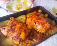 Frango no forno ao molho de maionese