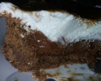 Torta mousse de chocolate com chantilly