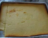 Bolo cremoso de aipim