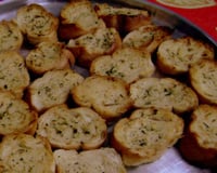 Pasta de alho para torradas