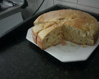 Pão rápido de liquidificador