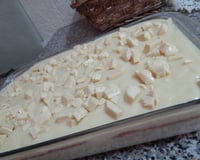 Pavê de chocolate branco