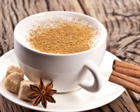 Queimadinha de leite com canela