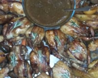 Coxinha de frango assada rápida