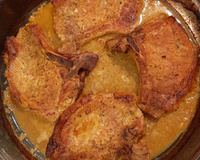 Bisteca ao molho de macacujá