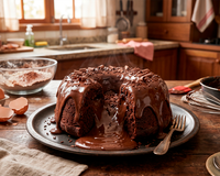 Frio pede esse bolo de chocolate "vulcão" com calda quentinha que aquece o coração: TudoGostoso ensina as dicas para sair perfeito!