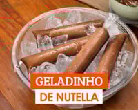 Geladinho de nutella