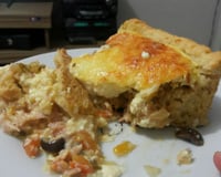 Torta de Cebola light