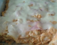 Macarrão cremoso ao forno