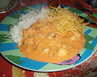 Estrogonofe de peixe