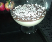 Mousse de limão com chocolate