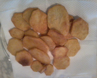 Batata frita sequinha