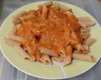 Macarrão ao molho de bacon especial