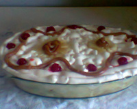 Pavê de abacaxi com doce de leite