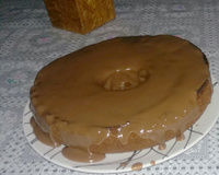 Bolo nega maluca de liquidificador