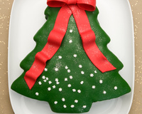 Torta salgada árvore de Natal