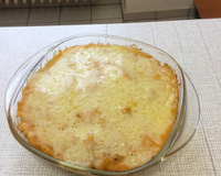 Escondidinho de batata inglesa e carne moída