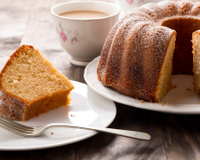 Bolo de creme de leite