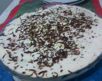 Pavê torta de limão com chocolate