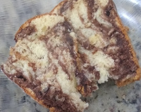 Bolo mesclado de liquidificador