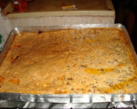 Torta de frango e milho