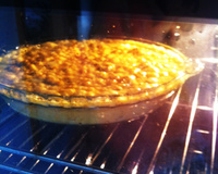 Frango com creme de milho