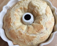 Bolo de pão de queijo simples da Sandra