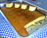 Bolo de fubá mole