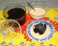 Gelatina de Café com Calda da Claudiakucau