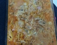 Macarrão ninho ao forno