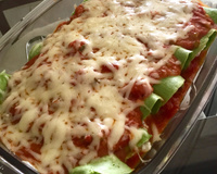 Panqueca verde nutritiva