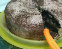 Bolo nega maluca de liquidificador