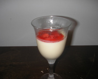 Mousse italiana de mel - Panna Cotta