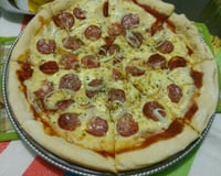 Pizza caseira fácil