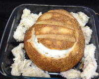 Queijos no pão italiano