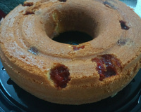 Bolo simples com goiabada