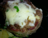 Medalhão de carne moída