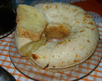 Bolo de pão de queijo sem fermento