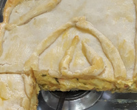 Torta cremosa de palmito