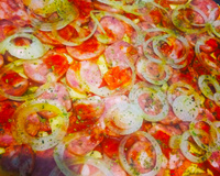 Pizza simples, gostosa e barata da Ju