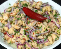 Ceviche de salmão