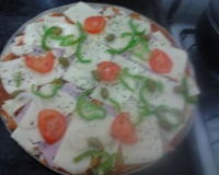 Pizza de pão de fôrma