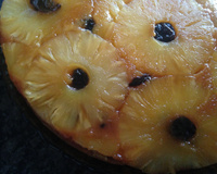 Bolo de abacaxi caramelizado