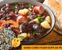 Sopa de pedra? Pode parecer piada mas o preparo existe e vamos te ensinar passo a passo