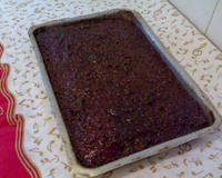 Bolo de açúcar mascavo