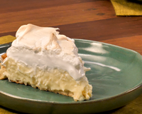 Torta cremosa de coco