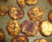 Berinjela diet ao forno com ervas finas